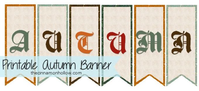 Free Autumn Printable Preview
