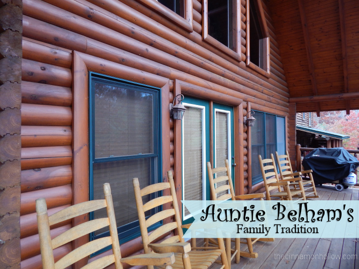 Family Tradition at Auntie Belham's Cabin Rentals