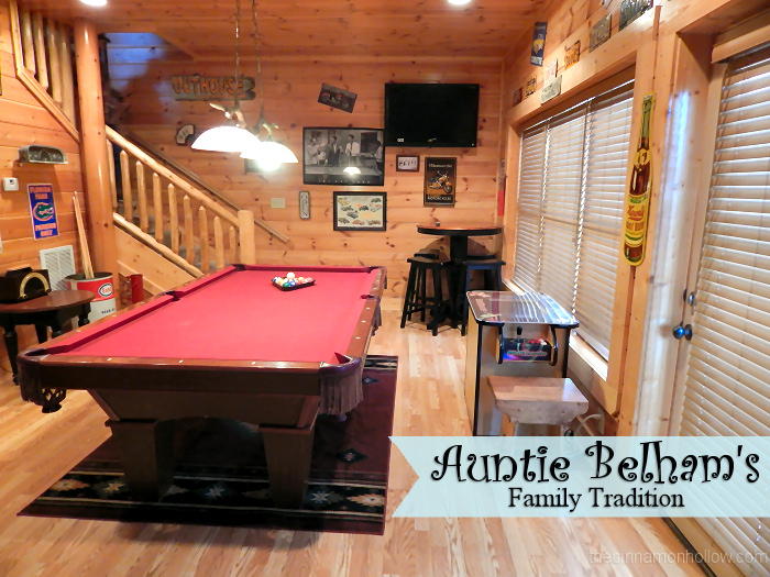 Family Tradition at Auntie Belham's Cabin Rentals