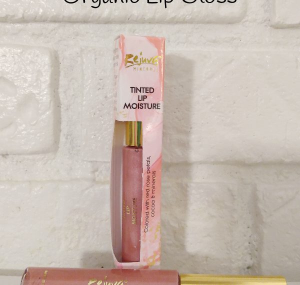 Rejuva Organic Lip Gloss - Rose Nude