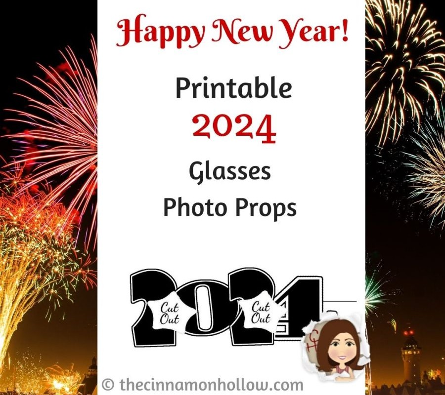 2024 Glasses Photo Props